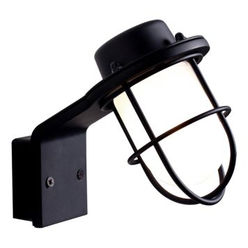 VEGGLAMPE NORDLUX MARINA SVART