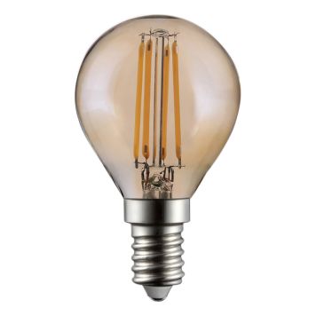 LYSPÆRE VOLTOLUX AMBER Ø45MM E14 4W