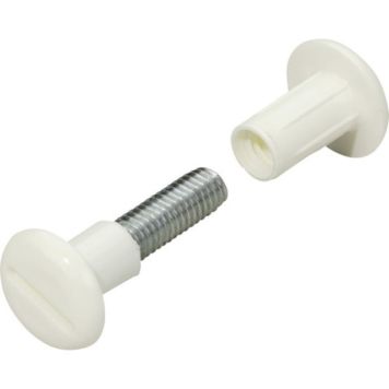 KOBLINGSSKRUE 36-45 MM HVIT