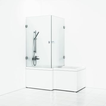 BADEKARSVEGG SVEDBERGS 180° HJØRNE 83X83 CM