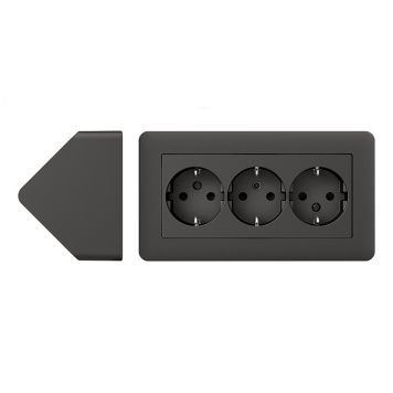 HJØRNEBOKS SCHNEIDER ELECTRIC WDE008490 EXXACT PRIMO ANTRASI