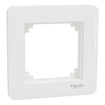 RAMME SCHNEIDER ELECTRIC EXXACT 1-ROM HVIT