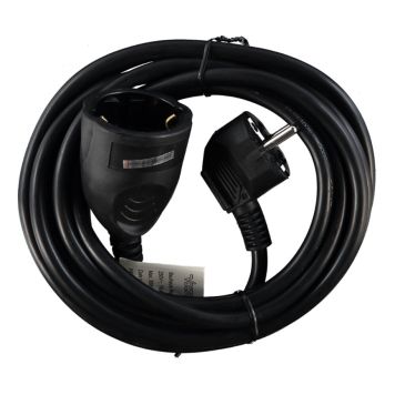 SKJØTELEDNING VOLTOMAT H05VV-F 3G1.5 3M SVART