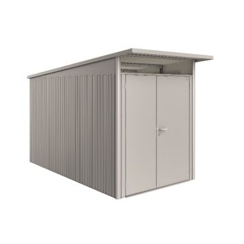 REDSKAPSBOD BIOHORT AVANTGARDE METALLIC SØLV A4 2 DØRER