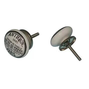 MØBELKNAPP KERAMISK TR-26