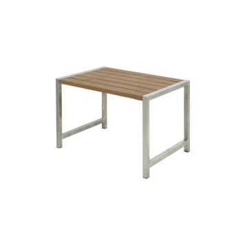 HAGEBORD PLUS THERMOWOOD/STÅL 127X77X73 CM