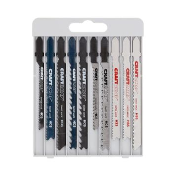 STIKKSAGBLADSETT CRAFTOMAT 10 DELER