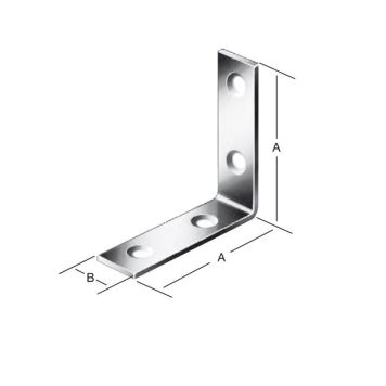 VINKELJERN VORMANN RUSTFRITT STÅL 