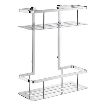 DUSJKURV SMEDBO SIDELINE DOBBEL 25X10,3CM KROM