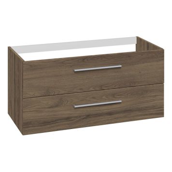 SERVANTSKAP SCANBAD DELTA HØYDE 48CM BRUN EIK 100 CM