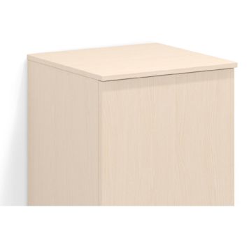 TOPPLATE FOR HØYSKAP SVEDBERGS 35X35CM ASK HVIT 