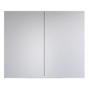 SPEGELSKÅP CAMARGUE NORD SVART TRÄ 80 CM