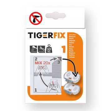 MONTERINGSSETT TIGER TIGERFIX 1 UTEN BORING