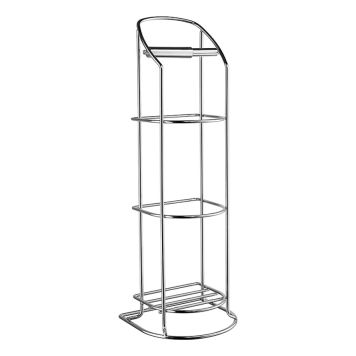 TOALETTPAPIRHOLDER BESLAGSBODEN FRITTSTÅENDE KROM