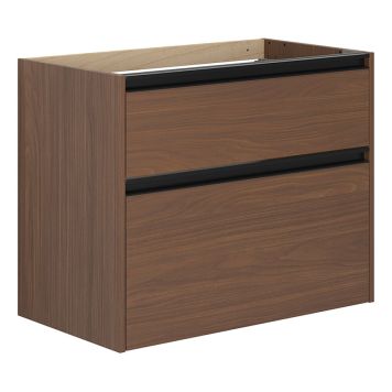 SERVANTSKAP SCANBAD 2 SKUFFER VALNØTT 64X80X44CM