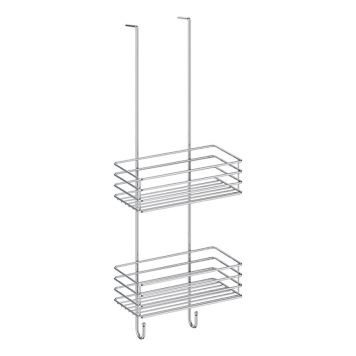 DUSJKURV BESLAGSBODEN DOBBEL 66CM KROM