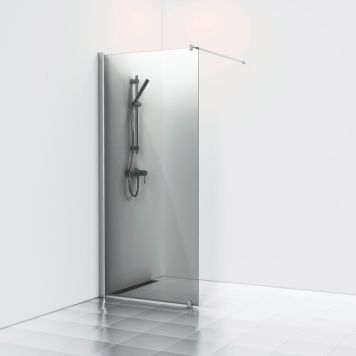 DUSJVEGG SVEDBERGS SKOGA FAST 80CM BLANK ALU/RØYKGLASS