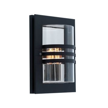 VEGGLAMPE EGLO  EKEBERG  UTELYS 1X60W E27 MATT SVART