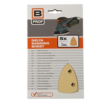 SLIPEPAPIR TIL TREKANTSLIPER K120 5 STK 