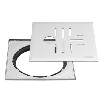 SLUKRIST VIESER CLASSIC Ø40MM 197X197MM RUSTFRI  