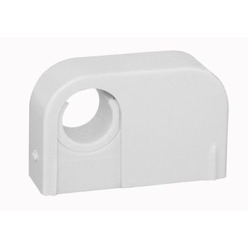 RØRKLAMME ADMIRAL ENKEL15-22MM HVIT