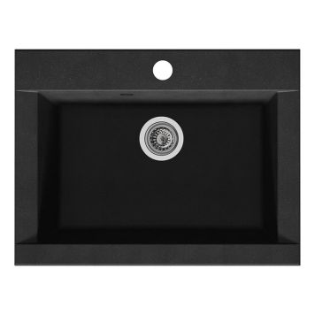 OPPVASKKUM RESPEKTA OHIO 66X50 SVART 