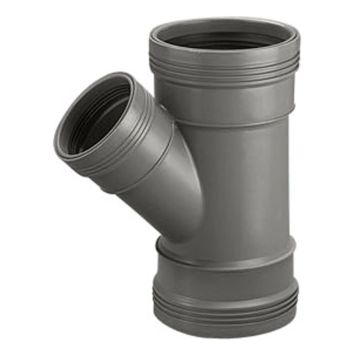 GRENRØR WAVIN WAFIX PP 3-MUFF 45° 110/75MM