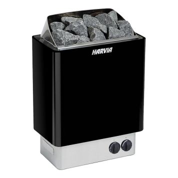 BADSTUOVN HARVIA KIP60 6KW 400V SVART