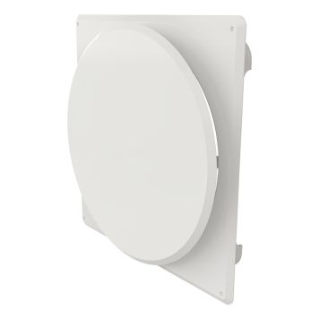 TALLERKENVENTIL FLEXIT 4-KT RAMME OG 4-KT KARM 6X6"