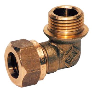 KLEMRINGSKOBLING VATETTE VINKEL UTVENDIG 22MMXG3/4