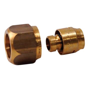 KOBLINGSSETT VATETTE KLEMHYLSE OG MUTTER 15X2,5MM