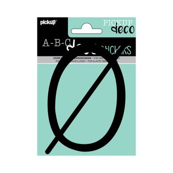 BOKSTAVER PICKUP Ø DECO LETTER LYNN 120 MM SVART