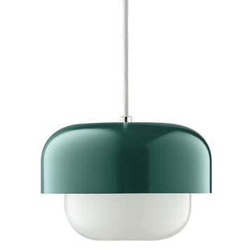 TAKLAMPE DYBERG LARSEN HAIPOT D23 PENDEL MØRKGRØNN