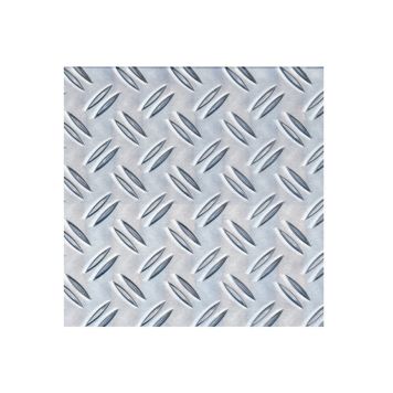 PLATE GAH ALBERTS ALUMINIUM M/RILLER 2000X400X1,5MM