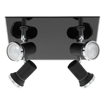 TAKSPOTLIGHT EGLO TAMARA LED SVART 