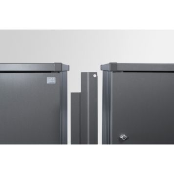 TILKOBLINGSELEMENT BIOHORT ALEX MØRKGRÅ METALLIC 3-PACK