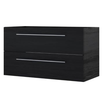 SERVANTSKAP CAMARGUE NORD 2S SVART TRE 100 CM