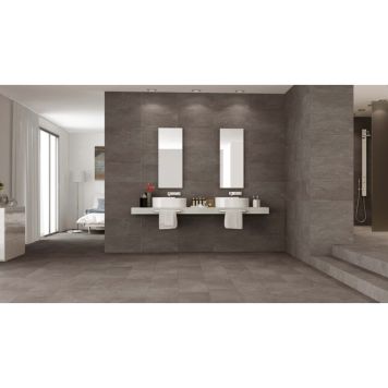 FLIS WHISPER CHARCOAL RT 60X60 CM 1,44 M²
