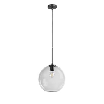 TAKLAMPE DYBERG LARSEN LOOP D30 SMOKE PENDEL SVART