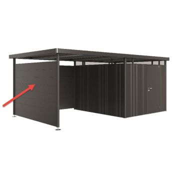 SIDEVEGG BIOHORT HIGHLINE H5 METALLIC MØRKGRÅ