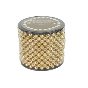 KULEKJEDE 8MM GULL 10M                    