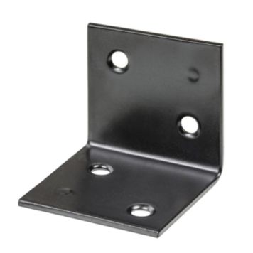 VINKELJERN VORMANN 30X30MM SVART