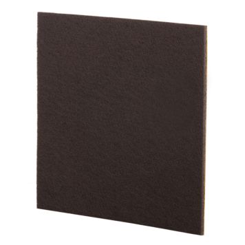 FILTPUTER SUKI SELVHEFTENDE BRUN 200X200MM