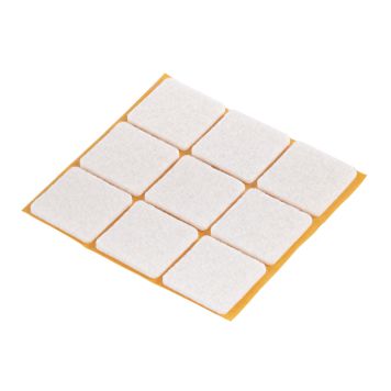 FILTPUTER SUKI SELVMONTERING MED 25X25MM 12-PAKNING