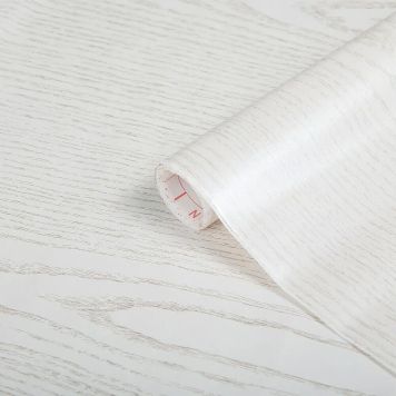 DEKORFOLIE D-C-FIX  SELVKLEBENDE TRE PERLEHVIT 67,5X200CM