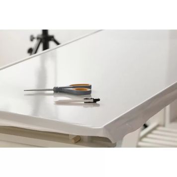 DEKORFOLIE D-C-FIX UNI  SELVKLEBENDE 90X210CM BLANK HVIT