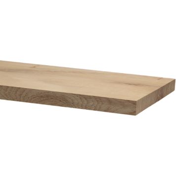 HYLLEPLATE RETT KANT 26X300X1200MM EIK