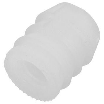 MUFFE SUKI PLAST M6 HVIT