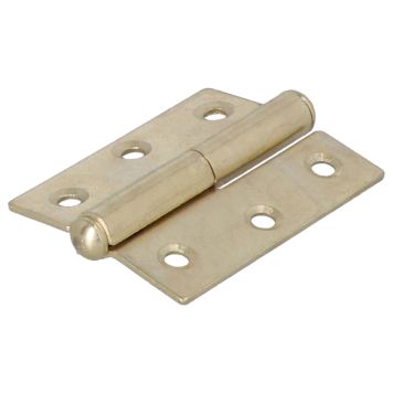 HENGSEL SUKI HØYRE 50X40MM MESSING