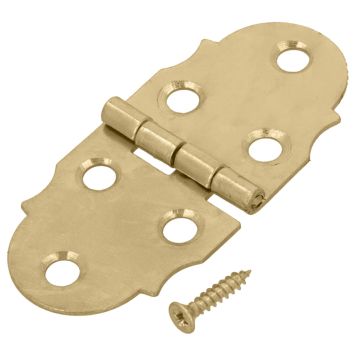 KLAPPHENGSEL SUKI 34X74MM MESSING